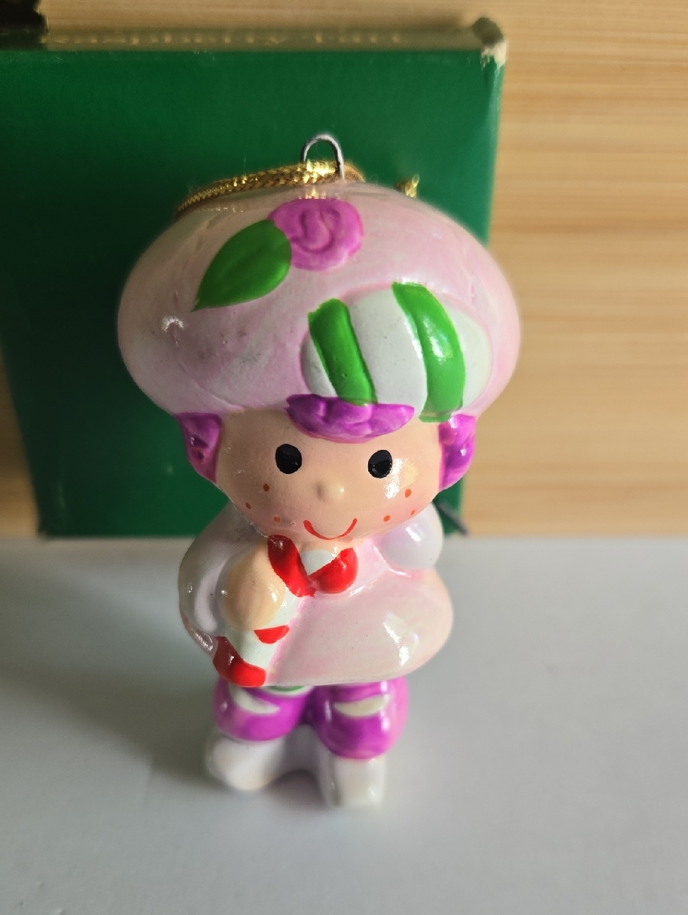 American Greetings Raspberry Tart Ceramic Ornament